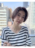 大人ショートボブ