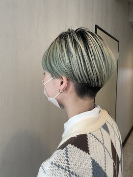 ヘアーズ ベリー 塚口店(hairs BERRY) シースルーマッシュ