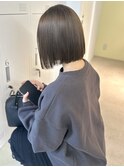 【loje】オリーブグレージュ/イメチェンストレートボブ