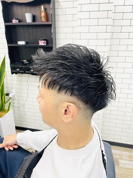 ルッソ 白浜店(LUSSO) ツーブロックショート