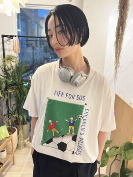 マトウ(MATOH) 前上がりボブ