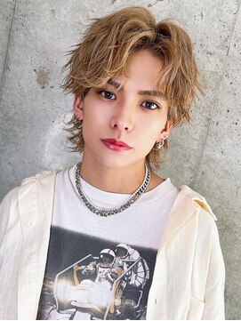 リップス 表参道店(LIPPS) ウェーブウルフ【マッシュウルフ】