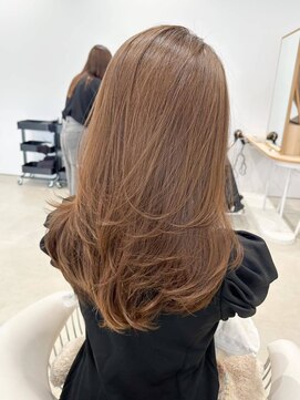 ノエシキカ(noe sikika) ミディアムヘア/暗めカラー/グランマッシュ/栄e32