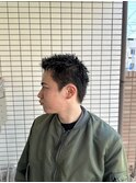 #MEN’S HAIR#サーフカール#刈り上げセンターパート#船橋