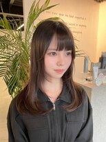 キング 心斎橋店(K!ng)&nbsp;ハイライトカラーミルクティーベージュレイヤーカット