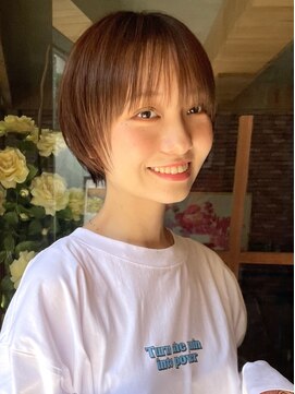 ショートヘア/丸みショート/小顔ショート/北綾瀬