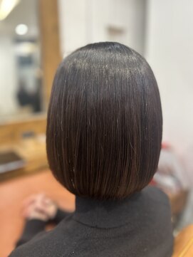 ニューラインギンザ(New-Line 銀座) ボブ ニュアンスカラー