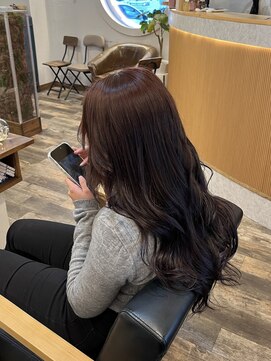 ジェナフレーム(jena frame) 赤みある茶色ウォームブラウン