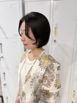 スリー バイ ザサロンフジサワ(THREE by the salon fujisawa)&nbsp;顔まわりレイヤーボブ