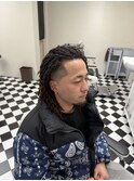 波巻きツイストスパイラルリバースセンターパートニュアンスパR
