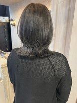 キャアリー(Caary) 福山美容室caaryイルミナカラー透明感シアーグレージュ髪質改善