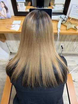 アルル ヘアー(ALULU HAIR)の写真/髪質改善でうるつや髪に導くケアを！強度UP処理で芯から強く理想の質感へ♪