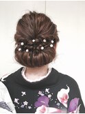 お着物ヘアーセット