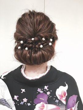 ルシード スタイル レクラ 栄生店(L'UCIDO STYLE L'eclat) お着物ヘアーセット