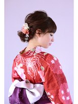 アース 高崎店(HAIR & MAKE EARTH)&nbsp;＜浴衣アレンジ＞襟足すっきりの正統派アップヘア【高崎】