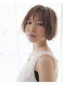 可愛いミニボブ