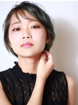 トルヴェ(Toruve) 【Toruve】グリーン小顔ショート