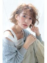 ネオリーブ クーロ(Neolive curro)&nbsp;柔らかベージュカラー☆ボブスタイル