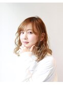 ラフカール×ミディアム≪CALI・田町・三田・美容室≫