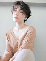 アイティー バイ アルバム 浦和店(IT by ALBUM) ニュアンスショート_ハイライトカラーオリーブカラー_47247