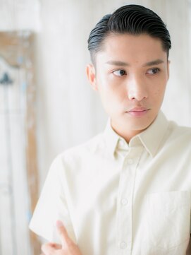 モッズヘア メン 南越谷南口店(mod's hair men) ビジネスに!七三オールバック×ツーブロックJ