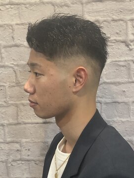 銀座マツナガ 新宿野村ビル店 ツイストパーマ&スキンフェード