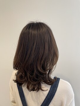 アムアム(amu_amu) ケアカラー+頭筋スパ+髪質改善トリートメント