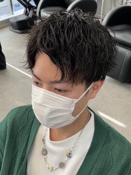 フィフス 原宿(fifth) ツイストパーマ波巻きスパイラルパーマツーブロックパーマウルフ