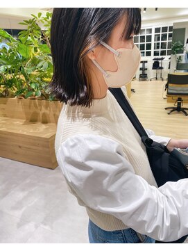 オーシャン(Ocean) ［Ocean Hair&Life 水田成美］ラフスタイル☆イヤリングカラー