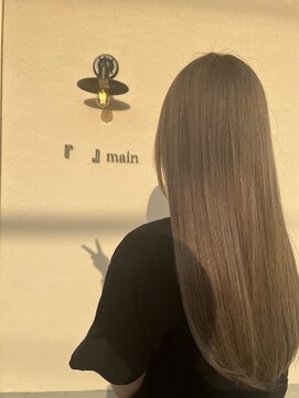 メイン(『　　』main) silver