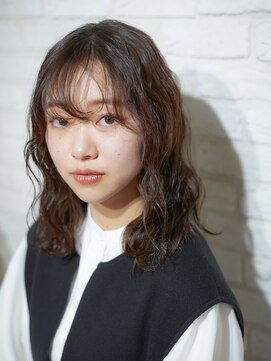 リンドリンド(Lindo Lindo) セミロング/ウェーブパーマ