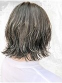 透明感抜群グレージュカラー/外ハネボブ/南柏