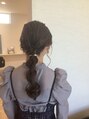 ヘアルーム クオーレ(hair room Cuore)&nbsp;パーティーアップ早朝でもご相談くださいね