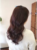 #こて巻き風/#デジタルパーマ/#ロング/#トリートメント/#カット