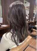 艶髪グレージュ×柔らかいスタイルに★中村大輔