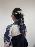 【BelleCoupes】卒業式 袴着付けヘアセット