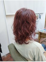 ヘアサロンシルク(Hair Salon Silk) ベリーピンクカラー