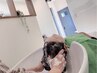 全体ファッションカラー(カット込み)＆クイック炭酸ヘッドスパ