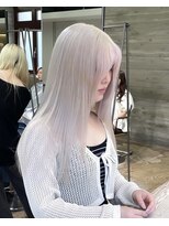 ヲタク(wotaku.)&nbsp;ホワイトカラーホワイトブリーチハイトーン抜きっぱなしホワイト