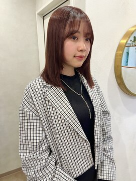 リタ(Lita.) ピンクブラウン 髪質改善ストレート