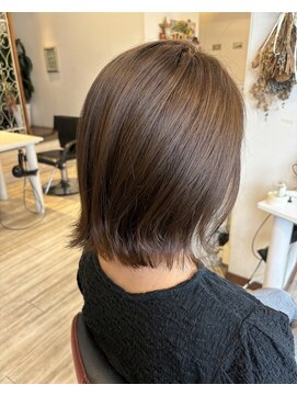 フラバー(flover) ブリーチなし明るめオリーブベージュ【miyabi】20代30代40代