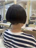 グラボブグラデーションボブグレイヘアーボリューム30代40代50代