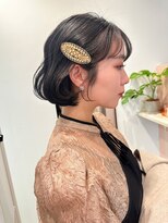 アイノウ(I know)&nbsp;ミニボブのウェーブヘア＊