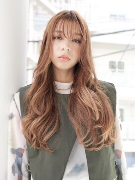 エムスラッシュフィール 東戸塚(M.SLASH FIEL) シースルーバング/こなれロング/ニュアンスパーマ/FIEL東戸塚