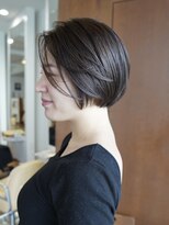 ビュートリアム 七里ヶ浜(BEAUTRIUM)&nbsp;レディショートボブ/ブリーチなし透明感カラー