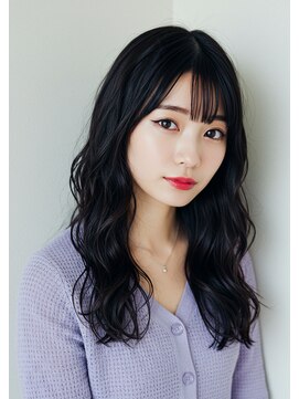 エフェクト 横浜(effect) うるツヤワイドバング小顔カット愛されうる艶髪