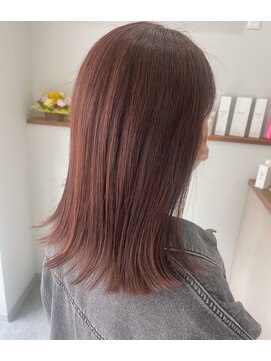 ディーバ 京橋店(diva) ピンクベージュ/透明感カラー/髪質改善/イルミナカラー／水素