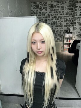 スワイ(SWAY) エクステ ブリーチ デザイン 髪質改善