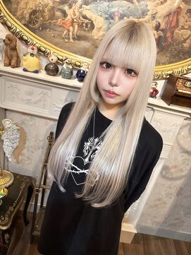 ユウハウスビジュー(YU HOUSE BIJOU) ハイトーン×エクステメッシュスタイル