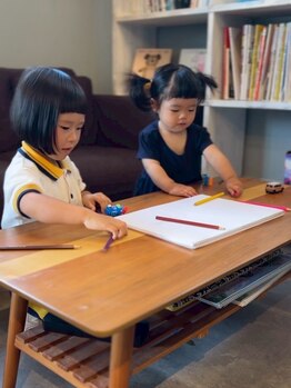 ブレスヘアー(Breath hair)の写真/忙しいママ・パパ必見！お子様が遊んでいる近くで施術出来るから、子育て主婦（夫）も安心して通える◎